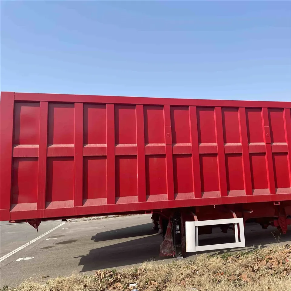 Nieuwe Dry Van Trailer 53ft Van Box Container Trailer Trailer Opbergdoos